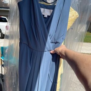 David’s Bridal Wrap Bridesmaid Dress